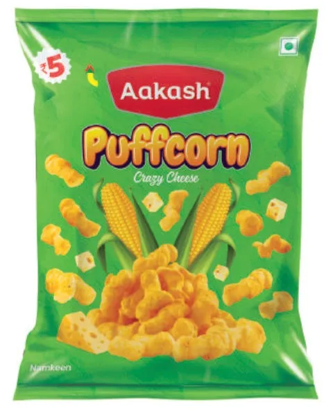 Aakash Puffcorn Crazy Cheese pack