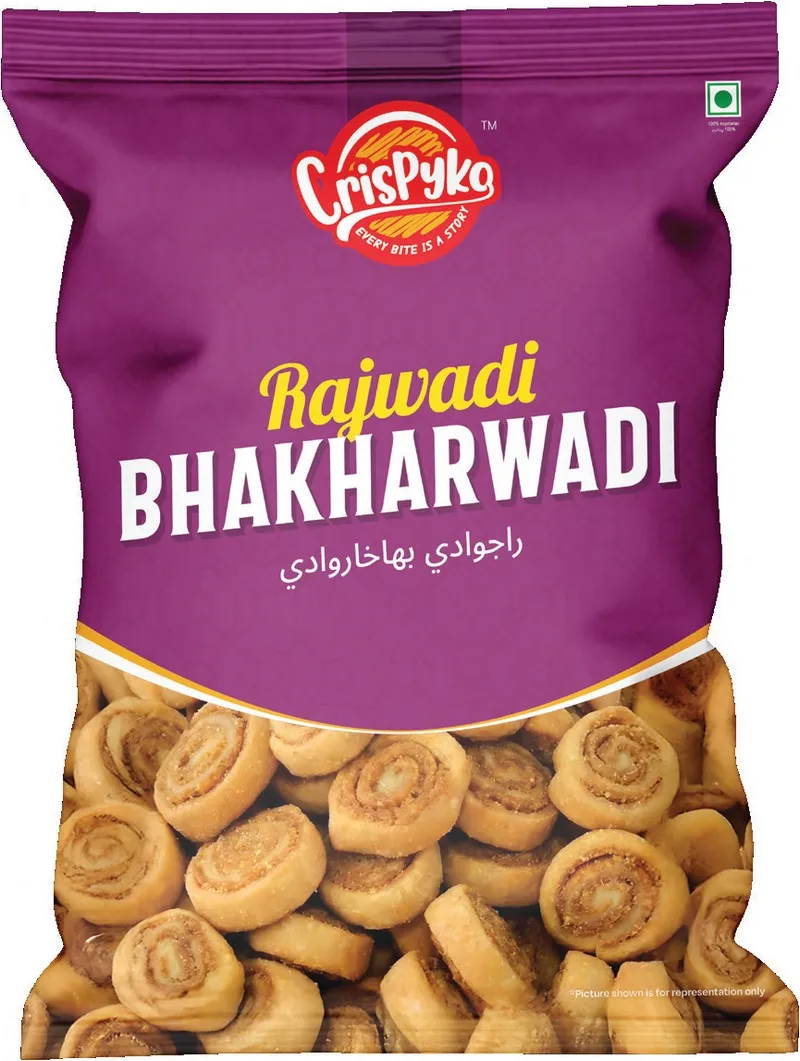 Crispyko Rajwadi Bhakharwadi export pack