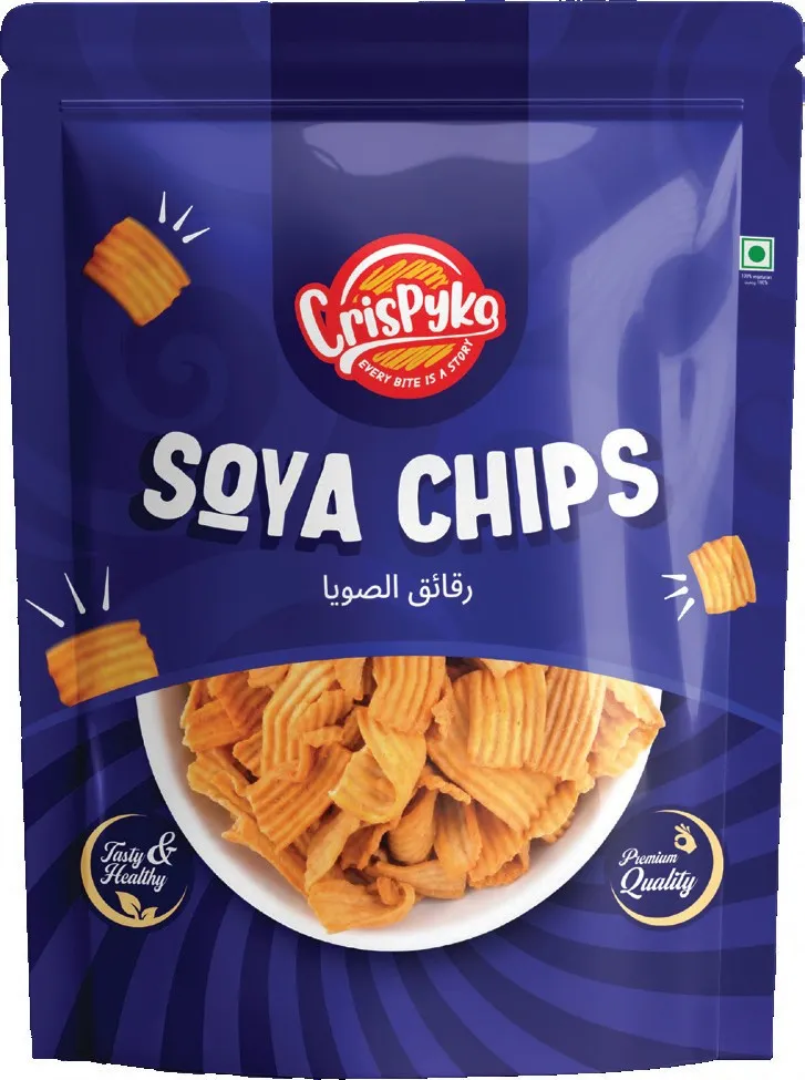 Crispyko Soya Chips export pack