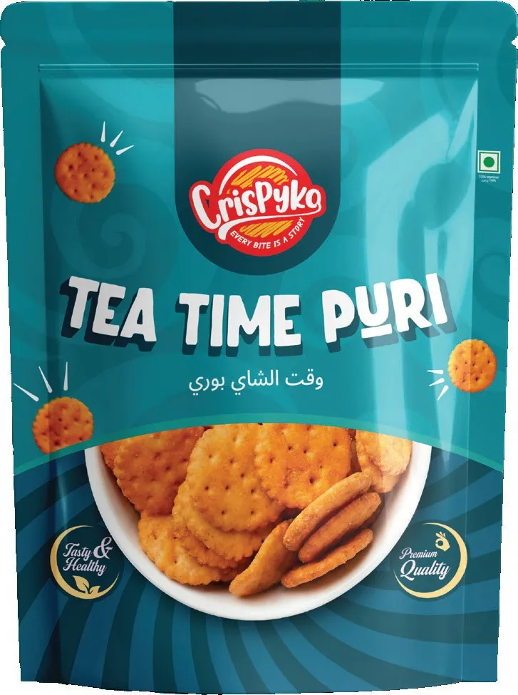 Crispyko Tea Time Puri export pack