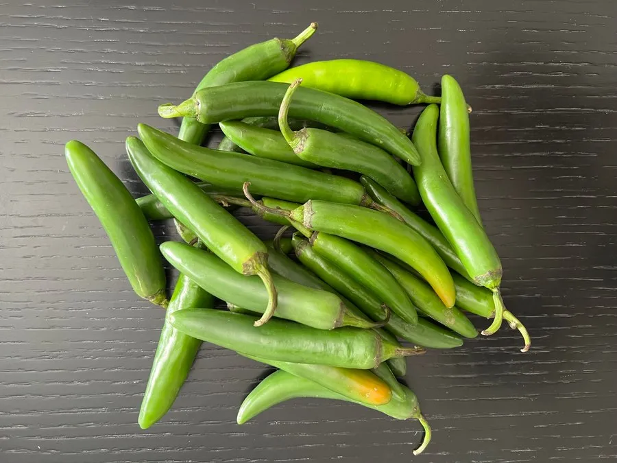Gagan Green Chilli - Green Chilli Ring Cut