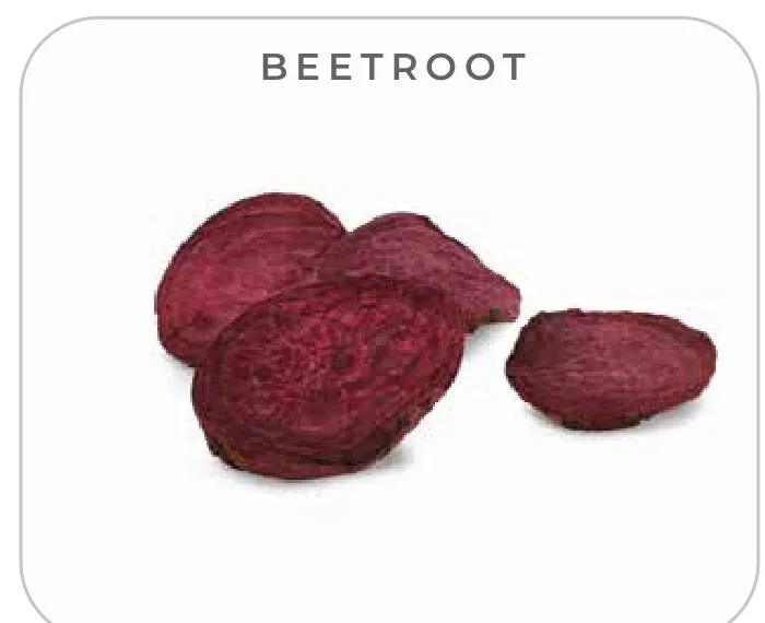 Kaarvii Foods freeze-dried Beetroot slices